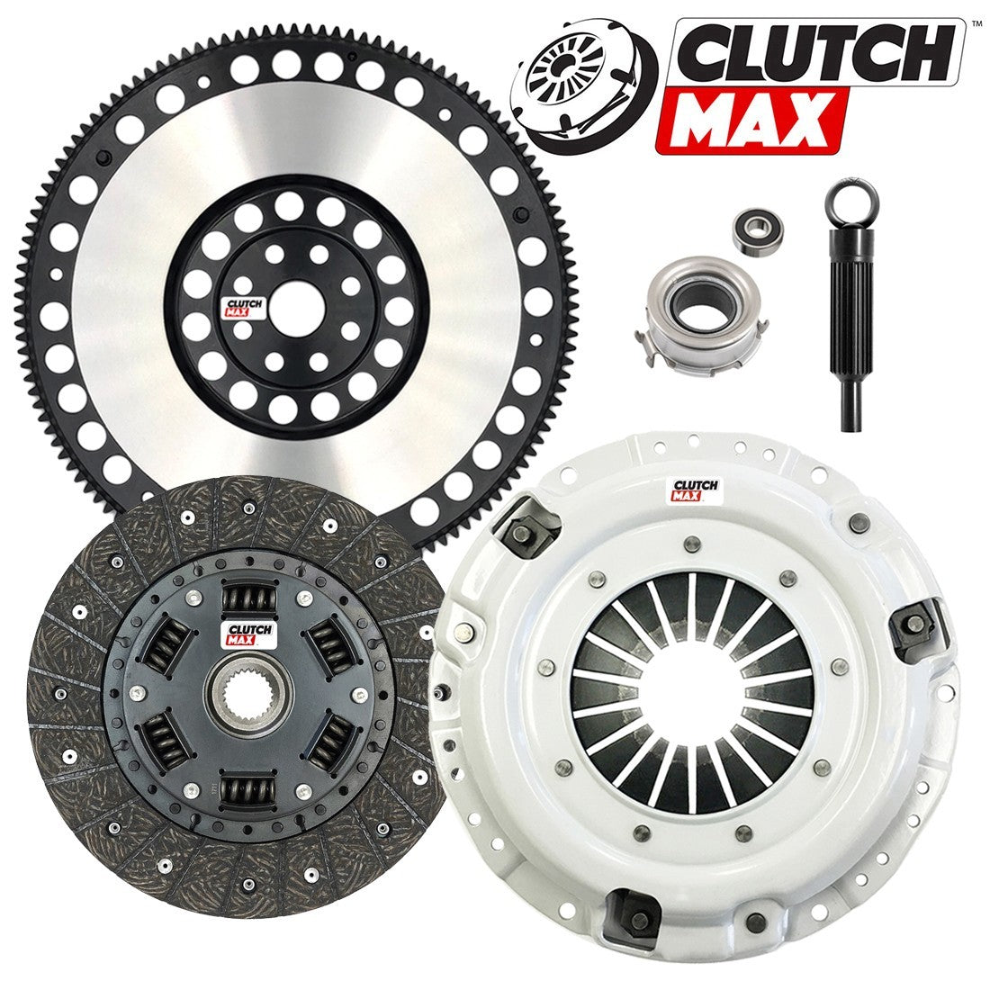CLUTCHMAX STAGE 2 CLUTCH KIT & PERFORMANCE CHROMOLY FLYWHEEL BUNDLE SET [CM15010HDLSF-ST2]