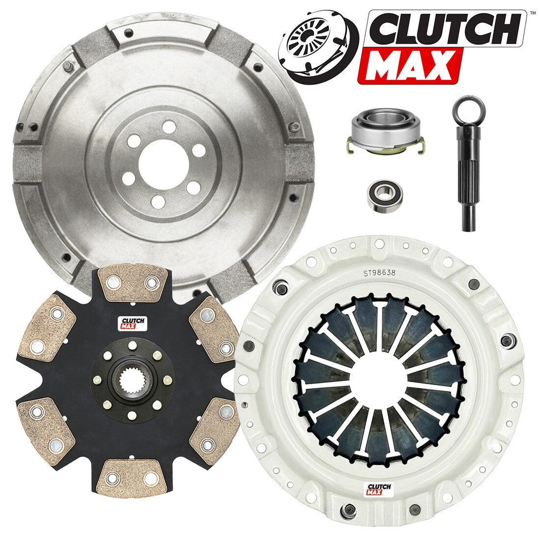 CLUTCHMAX STAGE 4 CLUTCH KIT & FLYWHEEL BUNDLE SET [CM10026HDDFW-ST4]