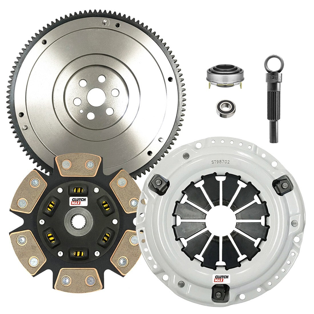 CLUTCHMAX STAGE 3 CLUTCH KIT & FLYWHEEL BUNDLE SET [CM08012HDCFW-ST3]