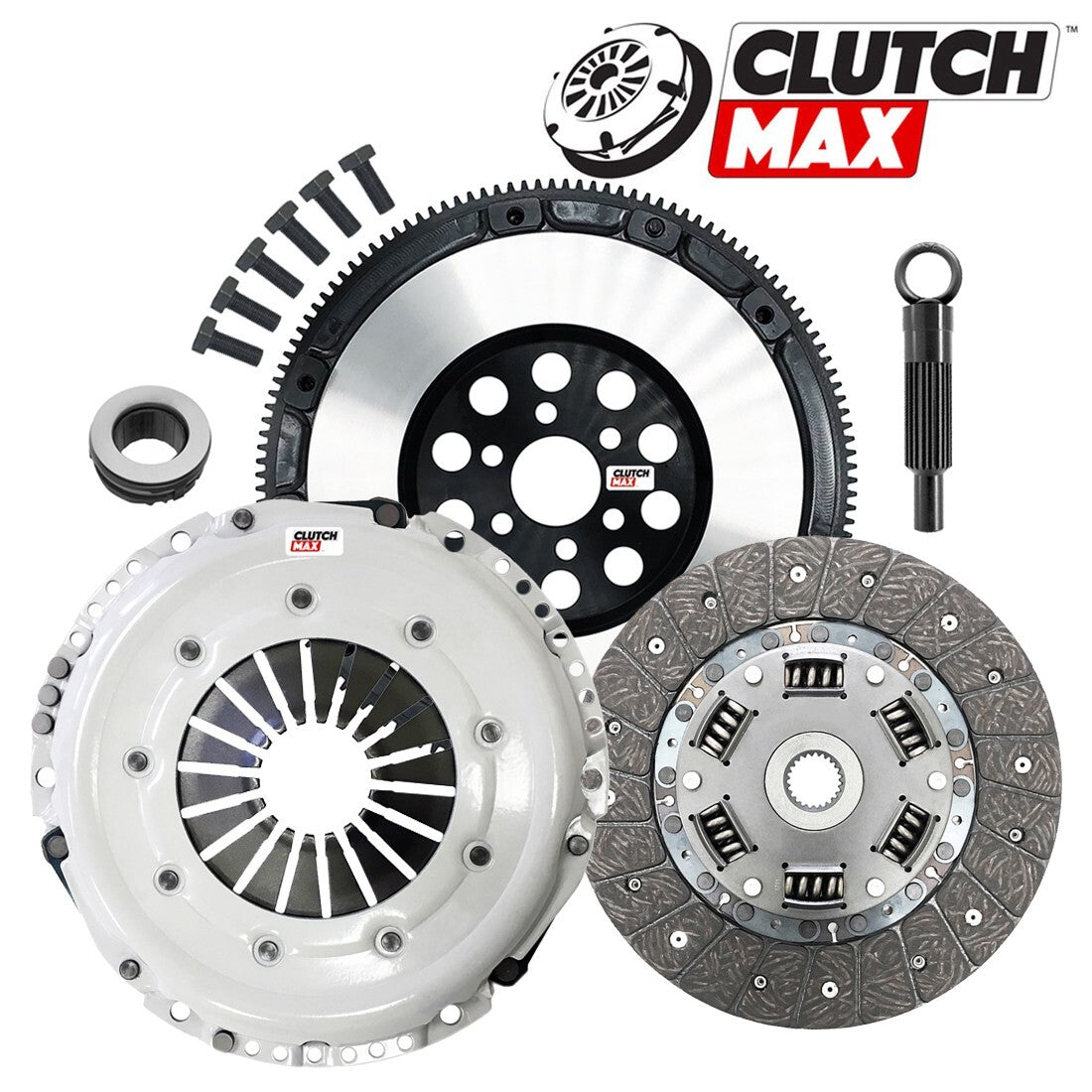 CLUTCHMAX OEM CLUTCH KIT & PERFORMANCE CHROMOLY FLYWHEEL BUNDLE SET [CM02027HDLSF-CK]