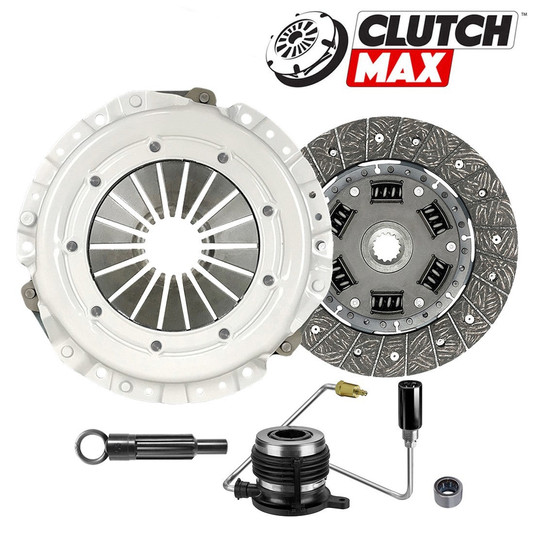 CLUTCHMAX OEM CLUTCH KIT & FLYWHEEL WITH SLAVE CYLINDER BUNDLE SET [CM01133HDWS+FW167008-CK]