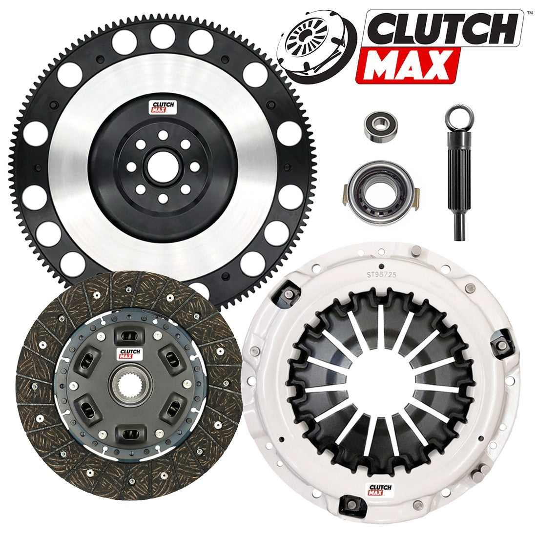 CLUTCHMAX STAGE 2 CLUTCH KIT & PERFORMANCE CHROMOLY FLYWHEEL BUNDLE SET [CM15026HDLSF-ST2]