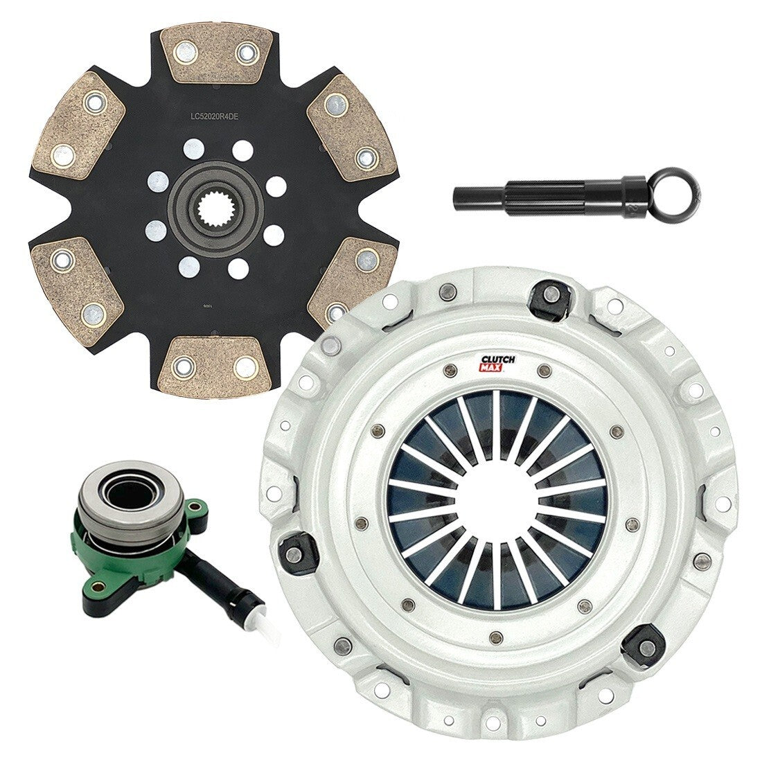 CLUTCHMAX STAGE 4 CLUTCH KIT WITH SLAVE CYLINDER BUNDLE SET [CM05012HDDWS-ST4]