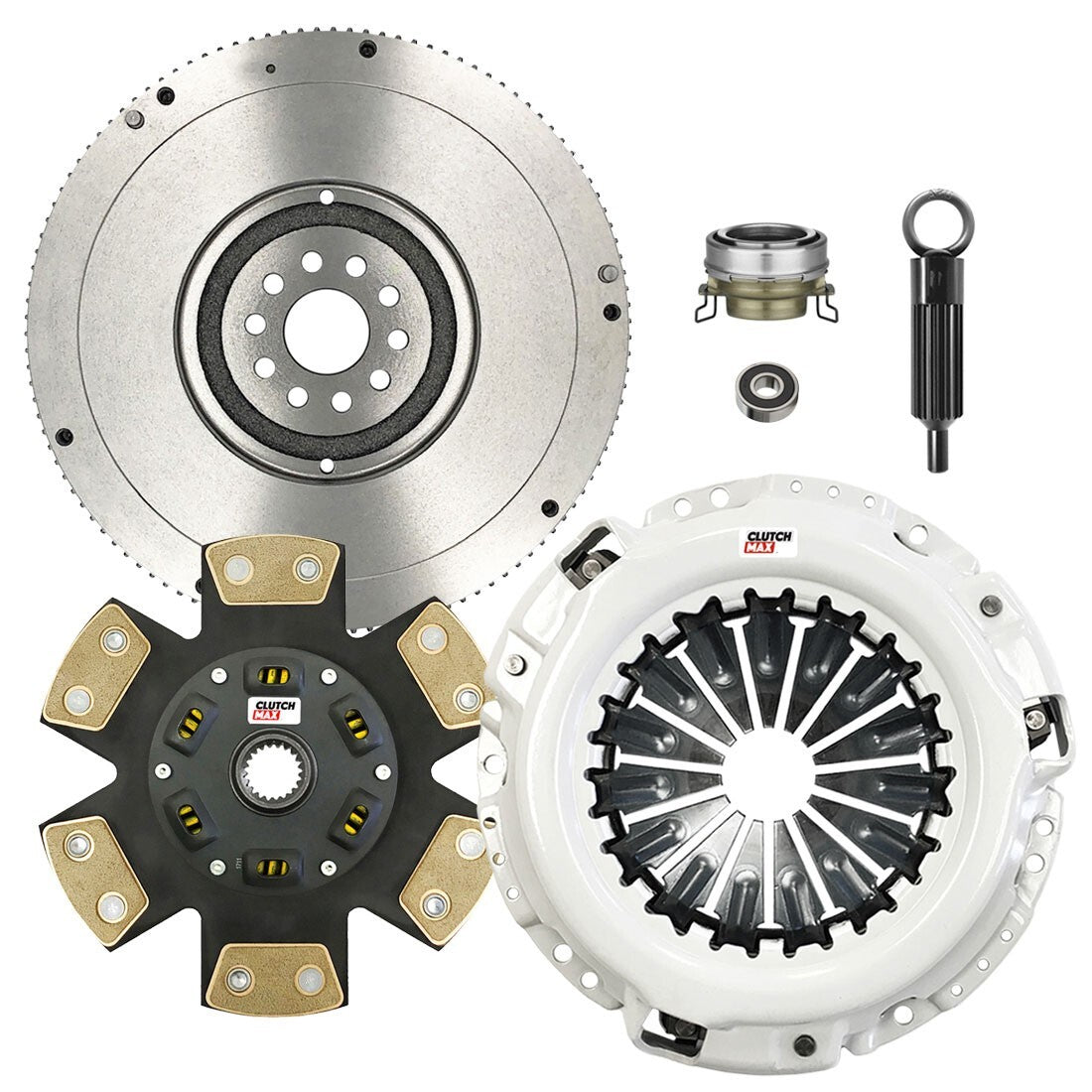CLUTCHMAX STAGE 3 CLUTCH KIT & FLYWHEEL BUNDLE SET [CM16070HDC-FW167926-ST3]