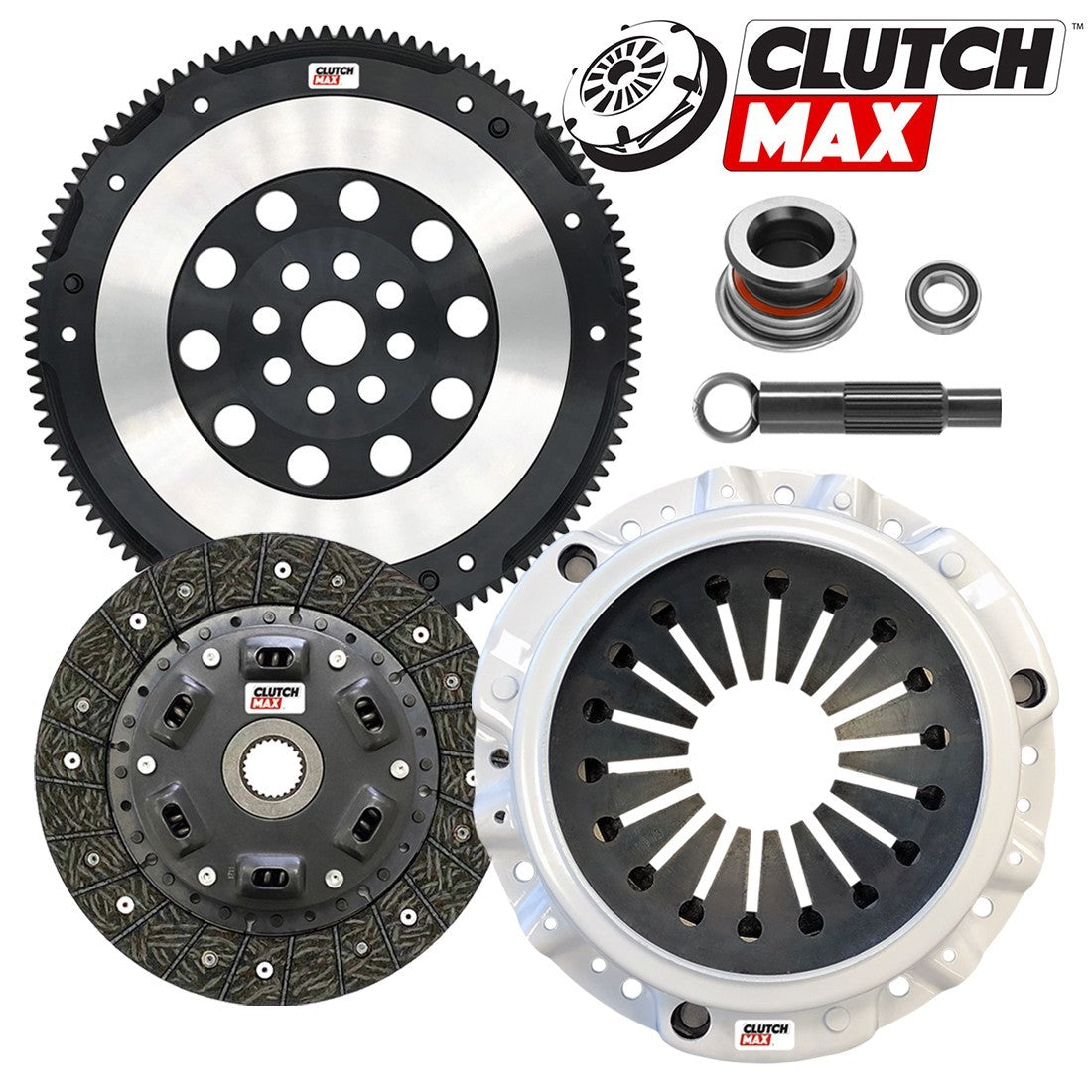 CLUTCHMAX STAGE 2 CLUTCH KIT & PERFORMANCE CHROMOLY FLYWHEEL BUNDLE SET [CM08023HDLSF-ST2]