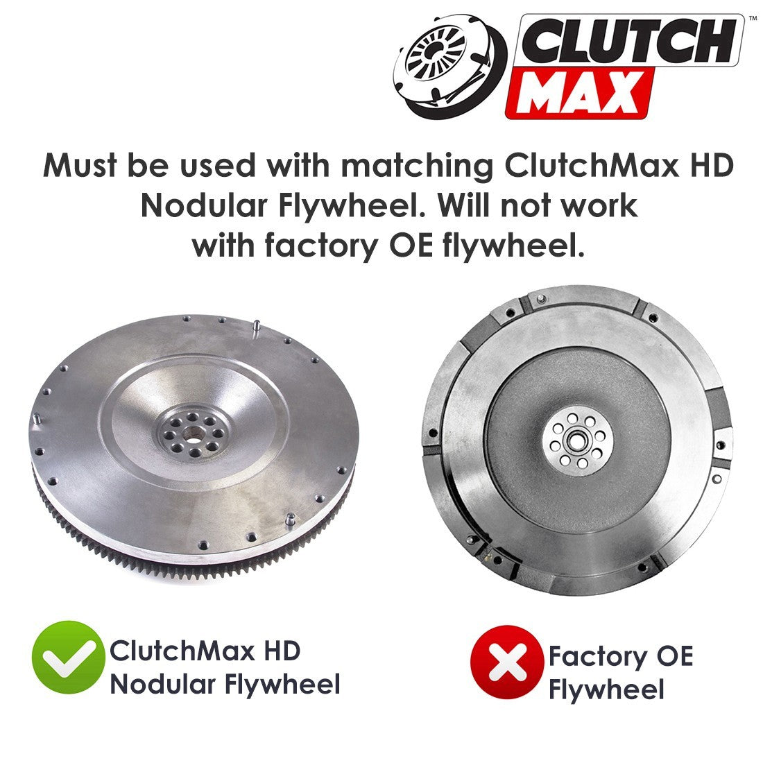CLUTCHMAX OEM CLUTCH KIT WITH SLAVE CYLINDER BUNDLE SET [CM07293HDWS-CK]