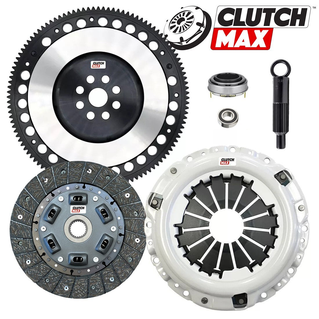 CLUTCHMAX STAGE 2 CLUTCH KIT & PERFORMANCE CHROMOLY FLYWHEEL BUNDLE SET [CM08117HDLSF-ST2]
