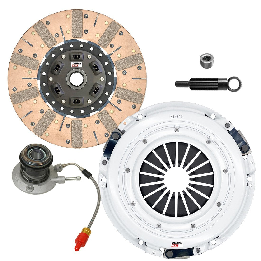 CLUTCHMAX STAGE 3 CLUTCH KIT WITH SLAVE CYLINDER BUNDLE SET [CM04273DFWS-ST3]