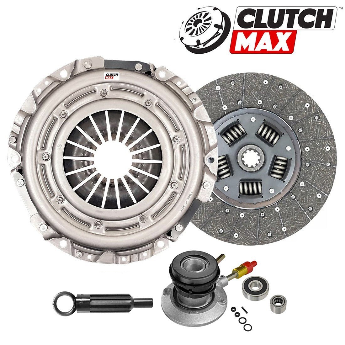 CLUTCHMAX OEM CLUTCH KIT & FLYWHEEL WITH SLAVE CYLINDER BUNDLE SET [CM04153HDWS-FW167529-CK]