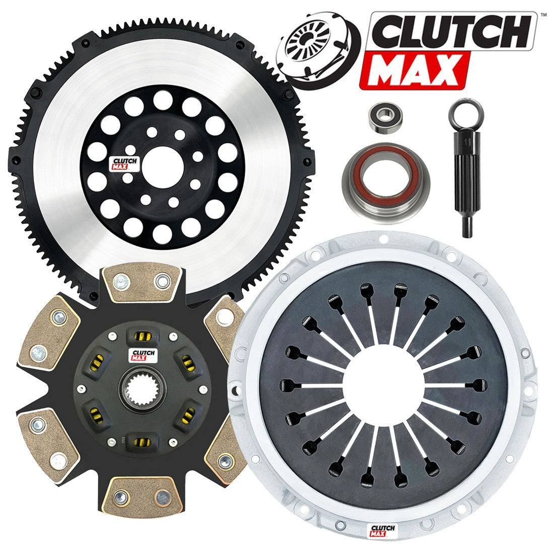 CLUTCHMAX STAGE 3 CLUTCH KIT & PERFORMANCE CHROMOLY FLYWHEEL BUNDLE SET [CM16463HDCLSF-ST3]