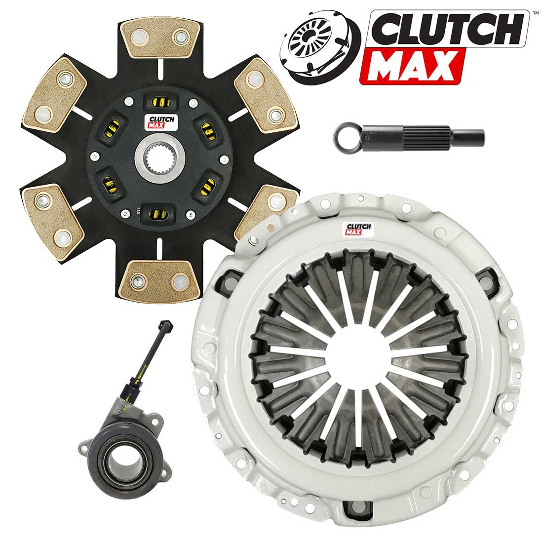 CLUTCHMAX STAGE 4 CLUTCH KIT WITH SLAVE CYLINDER BUNDLE SET [CM05960HDCWS-ST4]