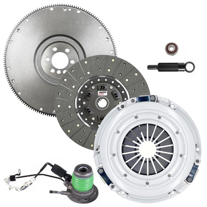 CLUTCHMAX OEM CLUTCH KIT & FLYWHEEL WITH SLAVE CYLINDER BUNDLE SET [CM04803HDWS-FW167578-CK]