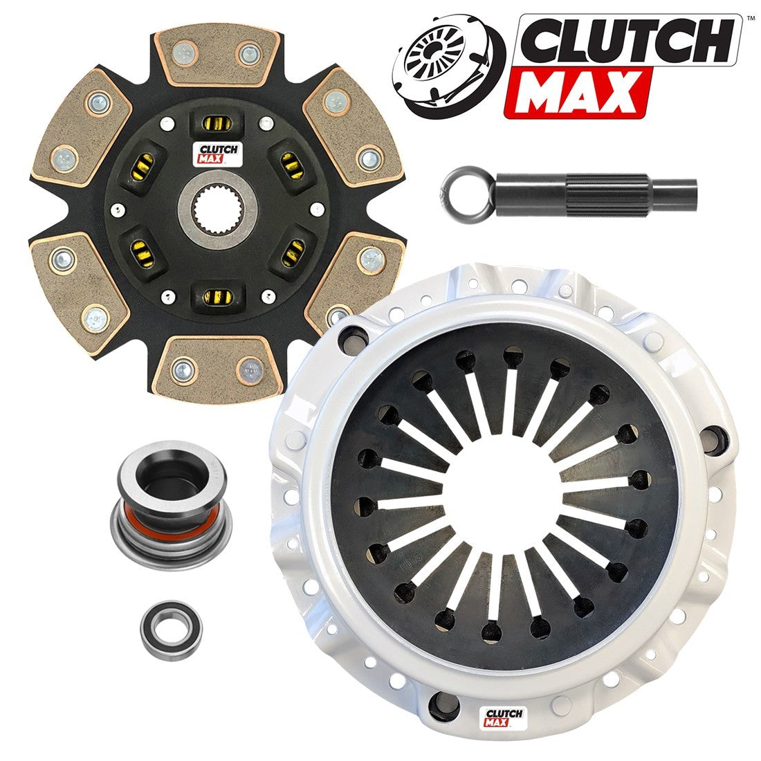 CLUTCHMAX STAGE 3 CLUTCH KIT & PERFORMANCE CHROMOLY FLYWHEEL BUNDLE SET [CM08023HDCLSF-ST3]
