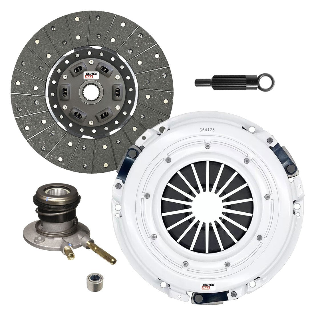 CLUTCHMAX STAGE 1 CLUTCH KIT WITH SLAVE CYLINDER BUNDLE SET [CM04222HDWS-ST1]