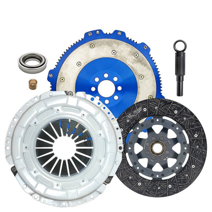 CLUTCHMAX OEM CLUTCH KIT & ALUMINUM FLYWHEEL BUNDLE SET [CM06803HDRLAF-CKR]