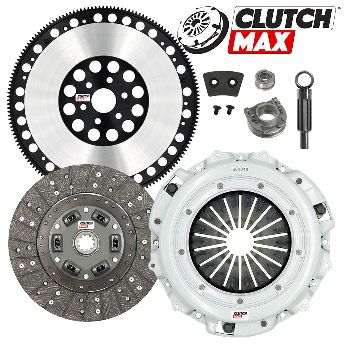 CLUTCHMAX STAGE 1 CLUTCH KIT & PERFORMANCE CHROMOLY FLYWHEEL BUNDLE SET [CM07014HDLSF-ST1]