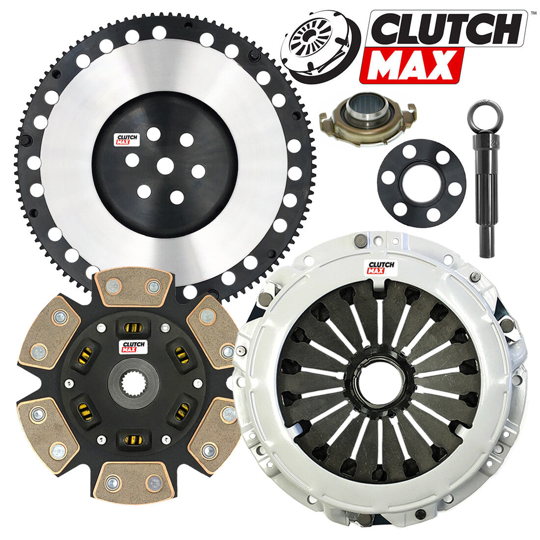 CLUTCHMAX STAGE 3 CLUTCH KIT & PERFORMANCE CHROMOLY FLYWHEEL BUNDLE SET [CM05087HDCLSF-ST3]