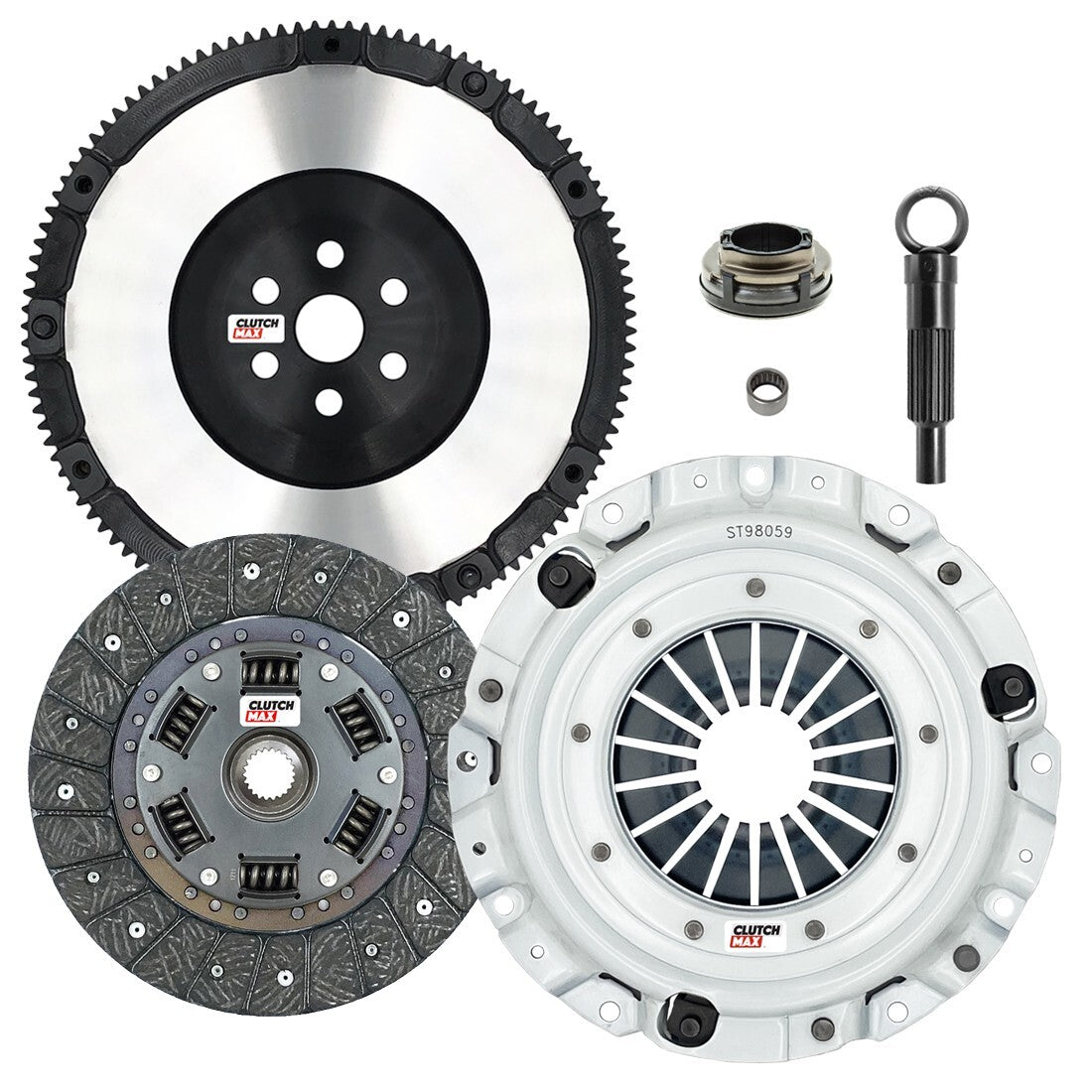 CLUTCHMAX STAGE 1 CLUTCH KIT & PERFORMANCE CHROMOLY FLYWHEEL BUNDLE SET [CM15059HDLSF-ST1]