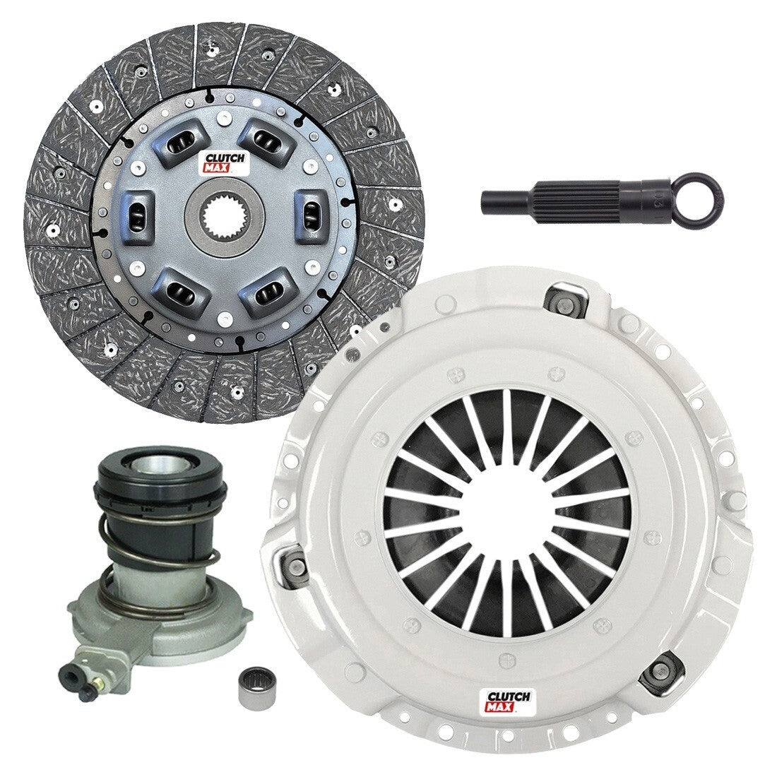 CLUTCHMAX STAGE 1 CLUTCH KIT WITH SLAVE CYLINDER BUNDLE SET [CM07048HDWS-ST1]