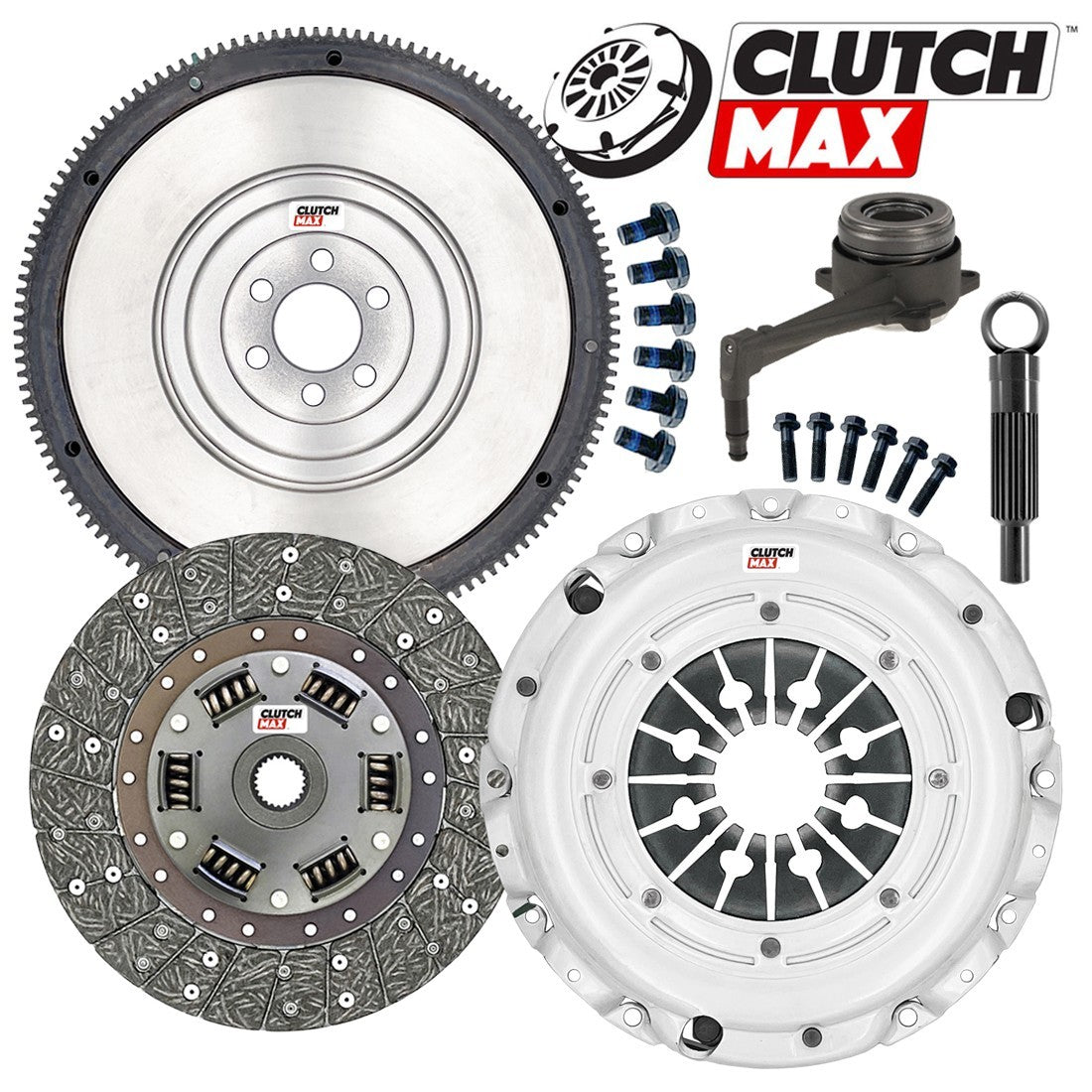 CLUTCHMAX STAGE 1 CLUTCH KIT & FLYWHEEL WITH SLAVE CYLINDER BUNDLE SET [CM17267HDWSFW-ST1]