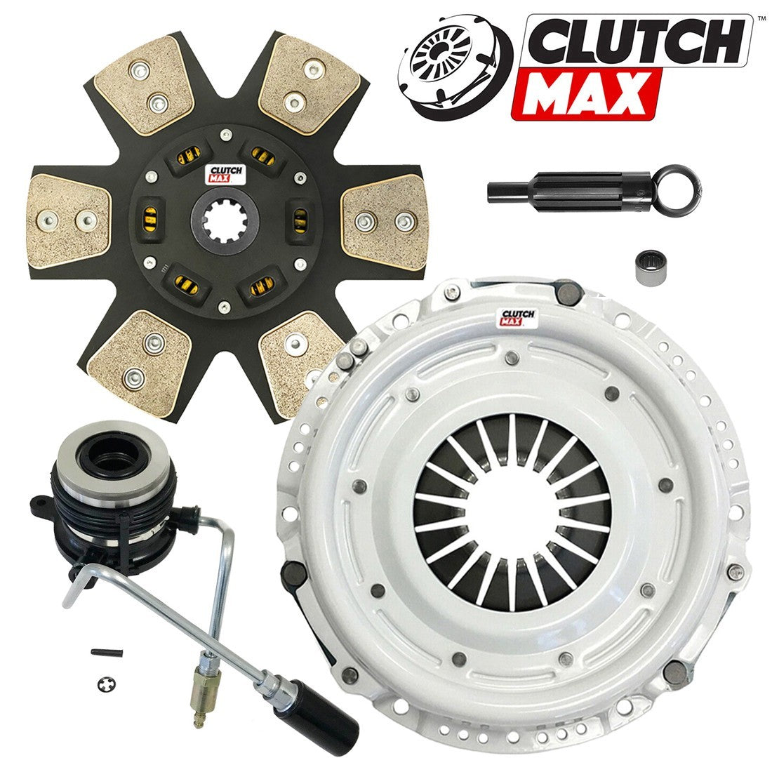CLUTCHMAX STAGE 3 CLUTCH KIT WITH SLAVE CYLINDER BUNDLE SET [CM01034HDCWS-ST3]