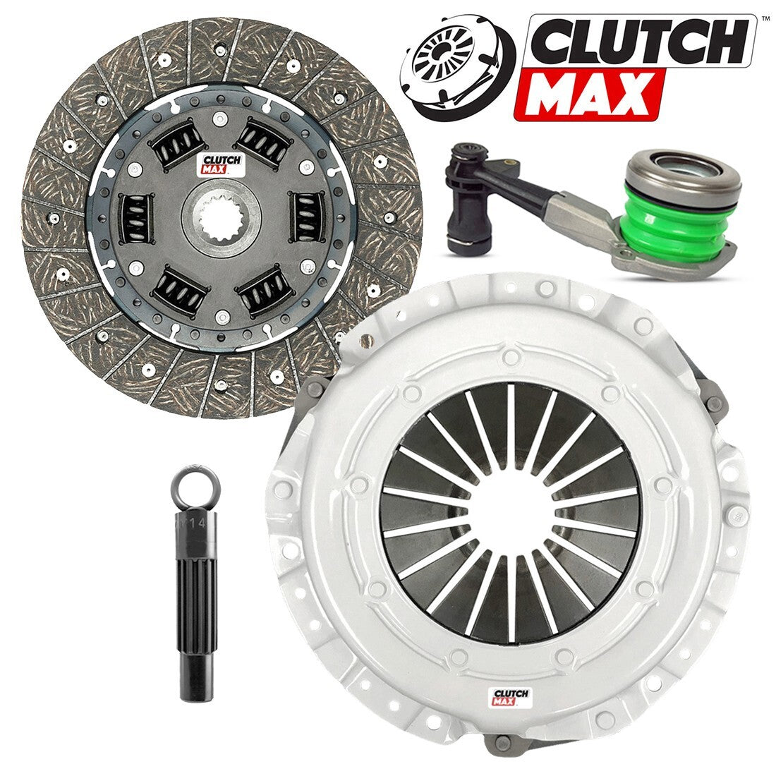 CLUTCHMAX STAGE 1 CLUTCH KIT & FLYWHEEL WITH SLAVE CYLINDER BUNDLE SET [CM04159HDWS-FW167500-ST1]