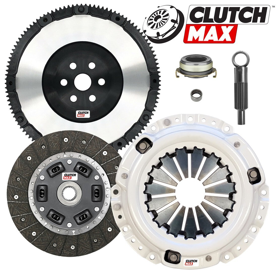 CLUTCHMAX STAGE 2 CLUTCH KIT & PERFORMANCE CHROMOLY FLYWHEEL BUNDLE SET [CM10063HDLSF-ST2]