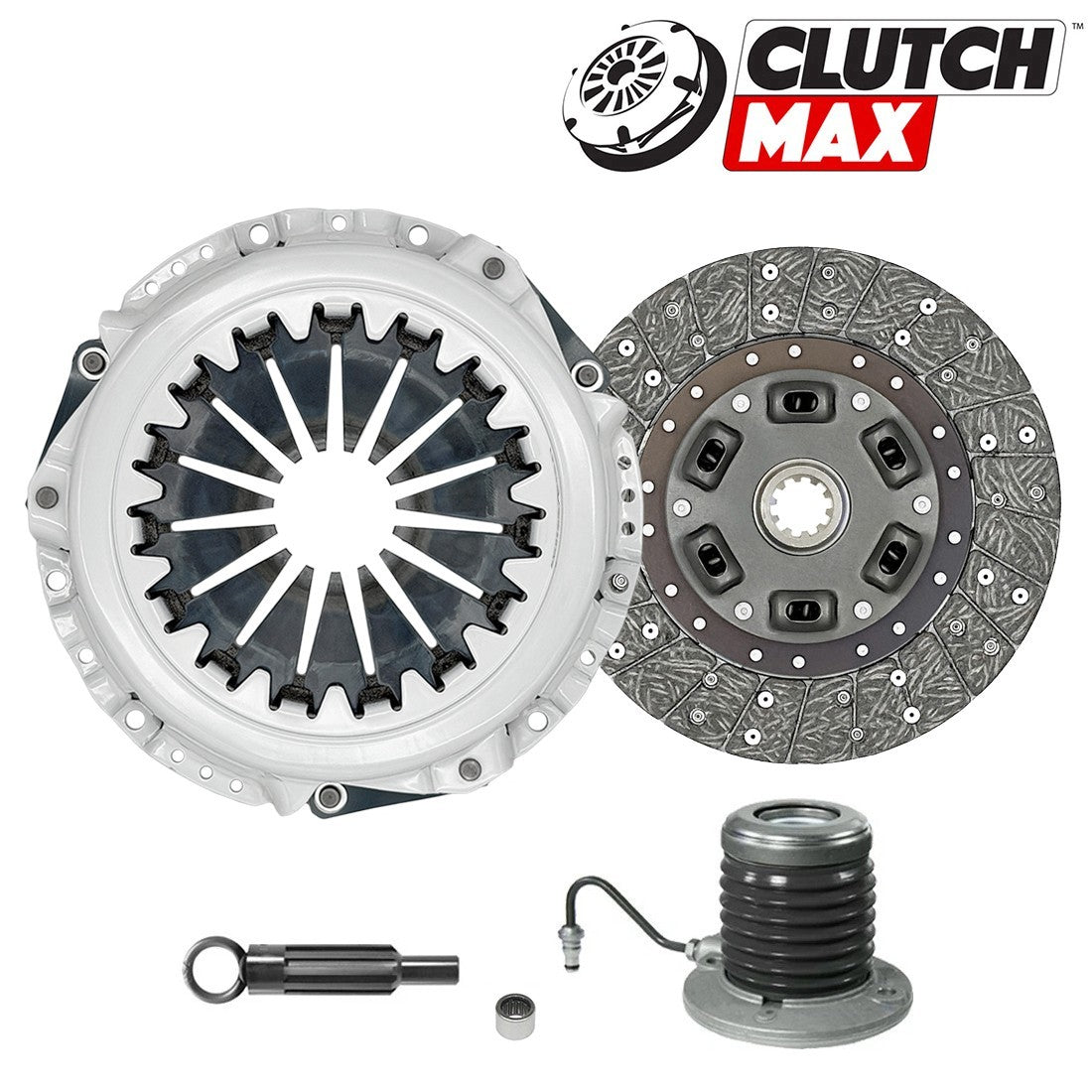 CLUTCHMAX OEM CLUTCH KIT WITH SLAVE CYLINDER BUNDLE SET [CM07293HDWS-CK]