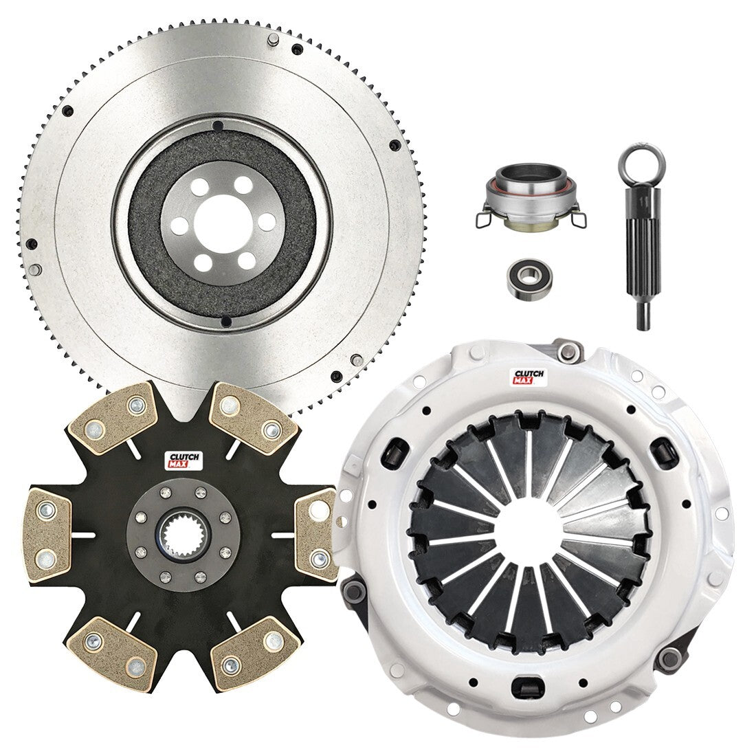 CLUTCHMAX STAGE 4 CLUTCH KIT & FLYWHEEL BUNDLE SET [CM16069HDDFW-ST4]
