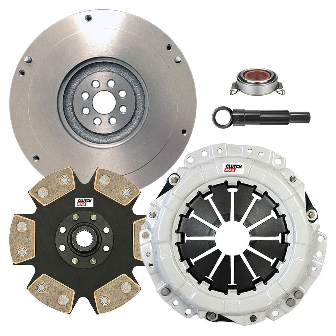 CLUTCHMAX STAGE 4 CLUTCH KIT & FLYWHEEL BUNDLE SET [CM16113HDDFW-ST4]