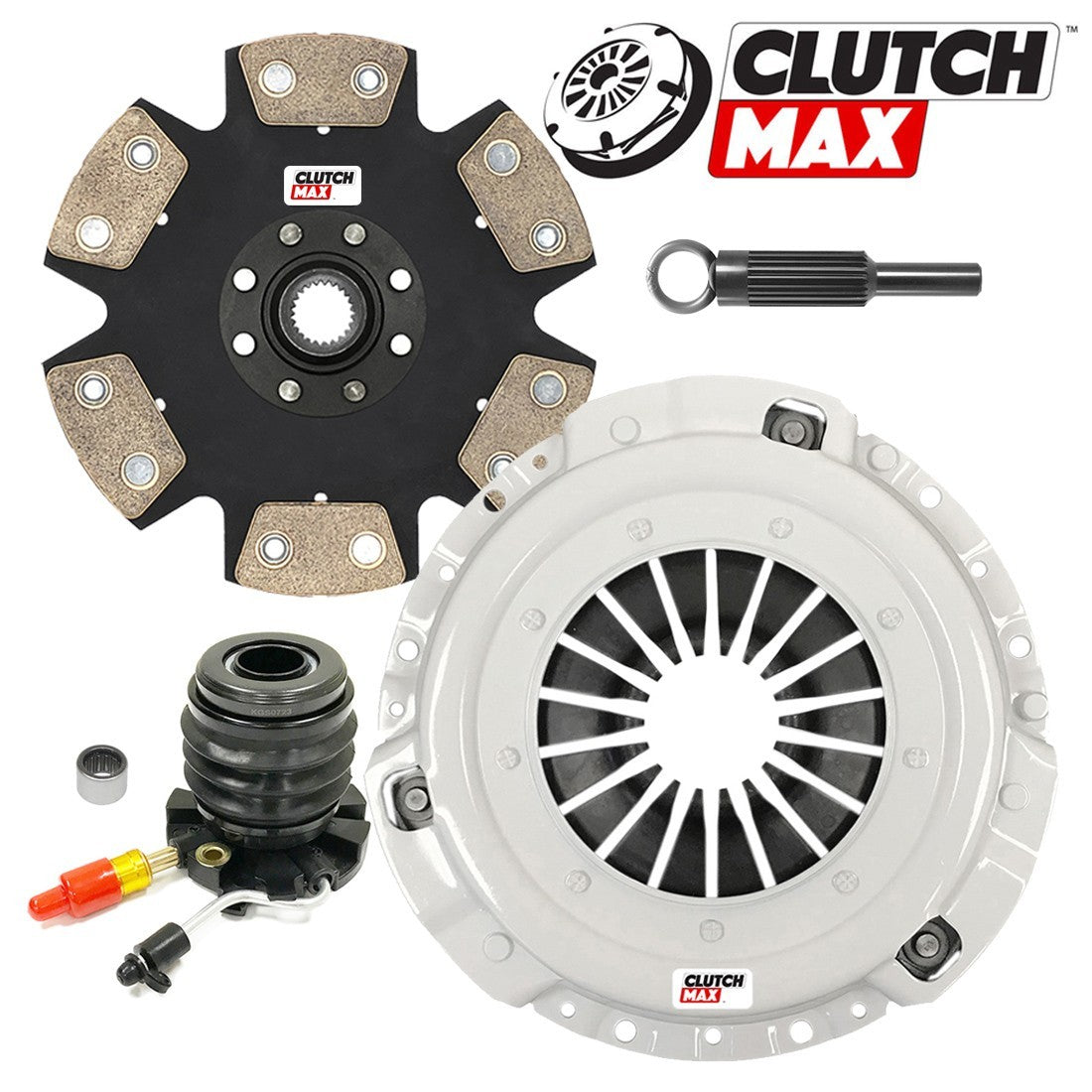 CLUTCHMAX STAGE 4 CLUTCH KIT WITH SLAVE CYLINDER BUNDLE SET [CM07093HDDWS-ST4]