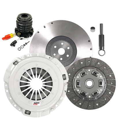 CLUTCHMAX OEM CLUTCH KIT & FLYWHEEL WITH SLAVE CYLINDER BUNDLE SET [CM07093HDWS-FW167940-CK]