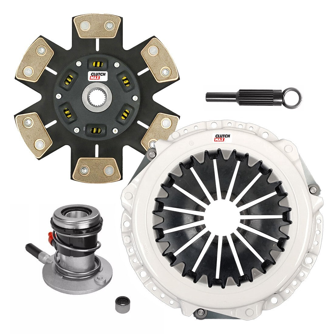CLUTCHMAX STAGE 3 CLUTCH KIT WITH SLAVE CYLINDER BUNDLE SET [CM07077HDCWS-ST3]