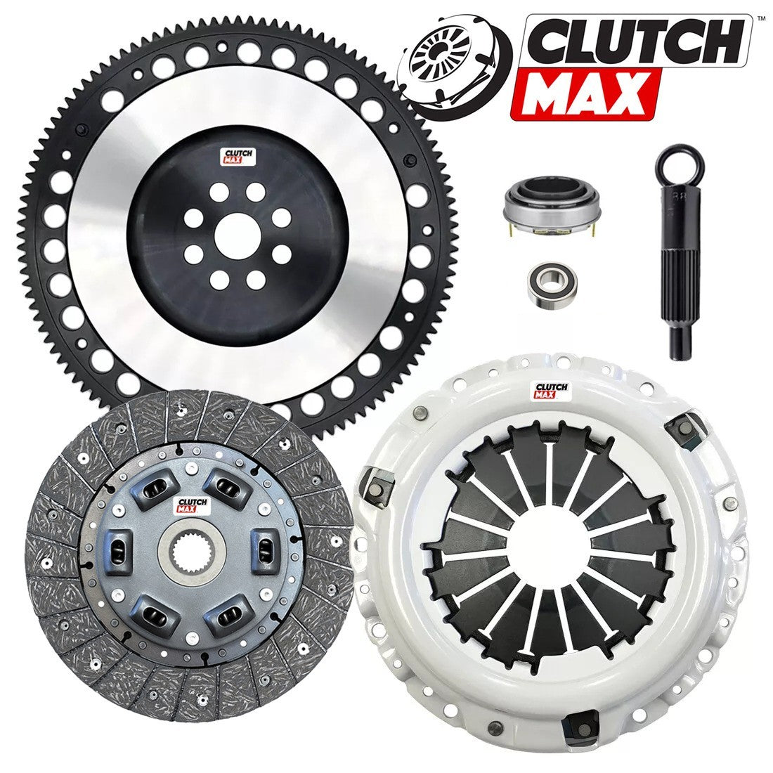 CLUTCHMAX STAGE 1 CLUTCH KIT & PERFORMANCE CHROMOLY FLYWHEEL BUNDLE SET [CM08117HDLSF-ST1]