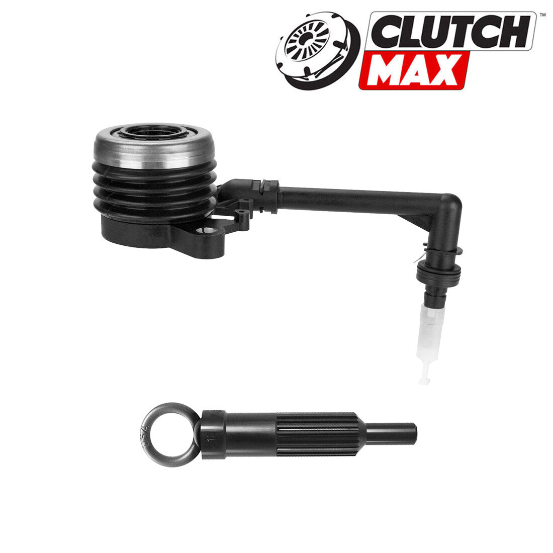 CLUTCHMAX OEM CLUTCH KIT & PERFORMANCE CHROMOLY FLYWHEEL WITH SLAVE CYLINDER BUNDLE SET [CM06255HDRWS-LSF06055-CK]