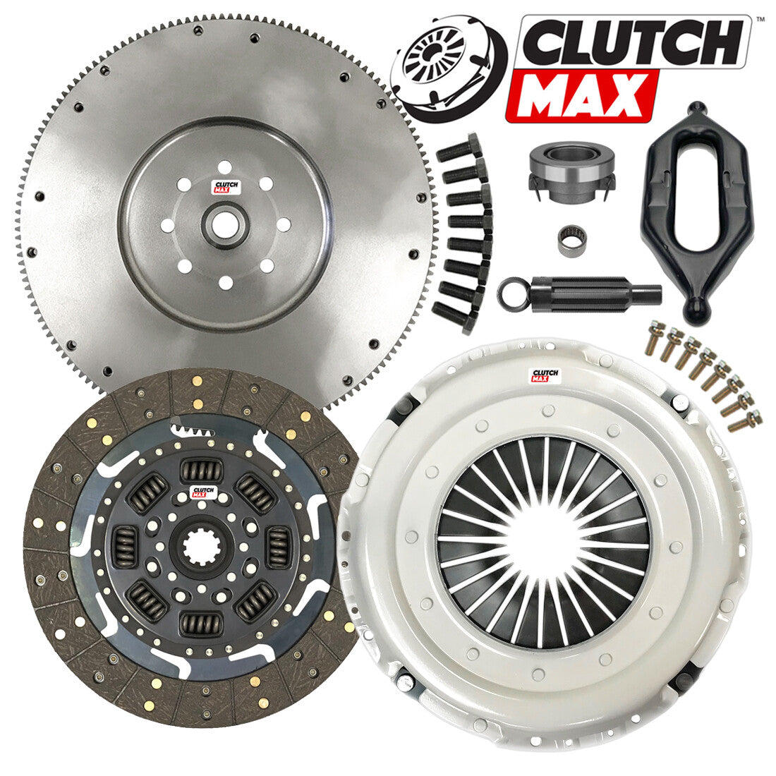 CLUTCHMAX STAGE 2 CLUTCH KIT & FLYWHEEL & CLUTCH FORK BUNDLE SET [CM05192HDFW-CF135-ST2]