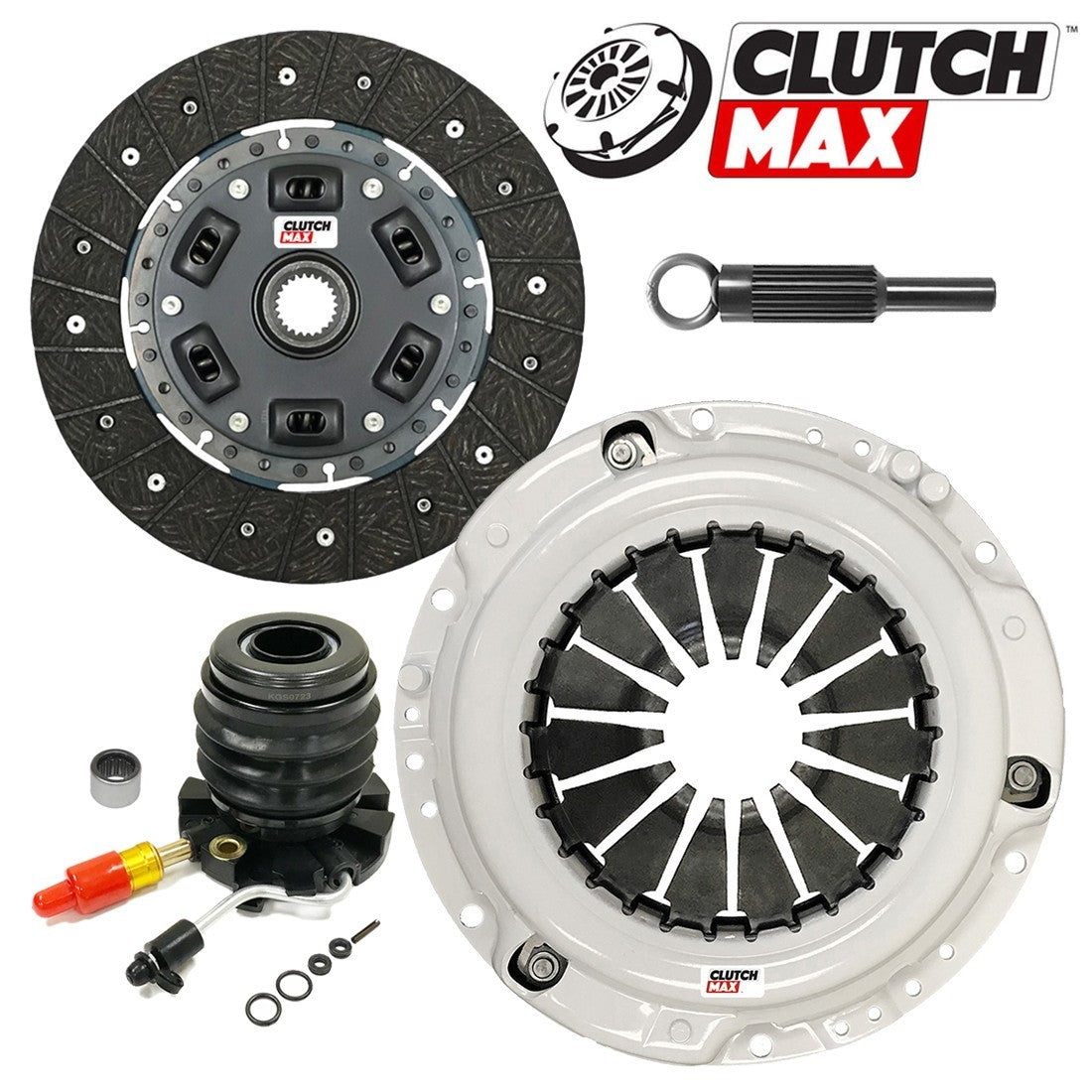 CLUTCHMAX STAGE 2 CLUTCH KIT & FLYWHEEL WITH SLAVE CYLINDER BUNDLE SET [CM07141HDWS+FW167741-ST2]