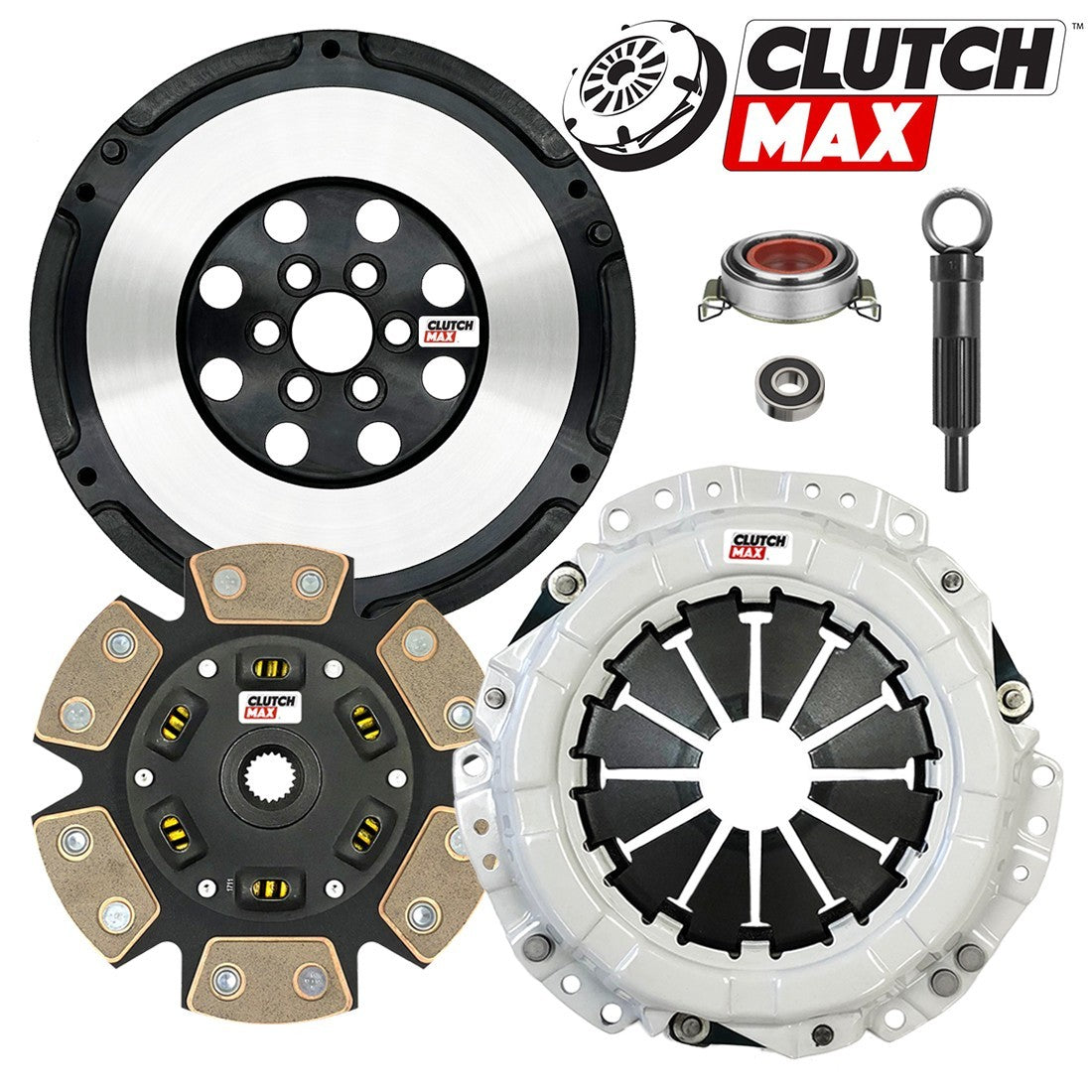 CLUTCHMAX STAGE 3 CLUTCH KIT & PERFORMANCE CHROMOLY FLYWHEEL BUNDLE SET [CM16480HDCLSF-ST3]
