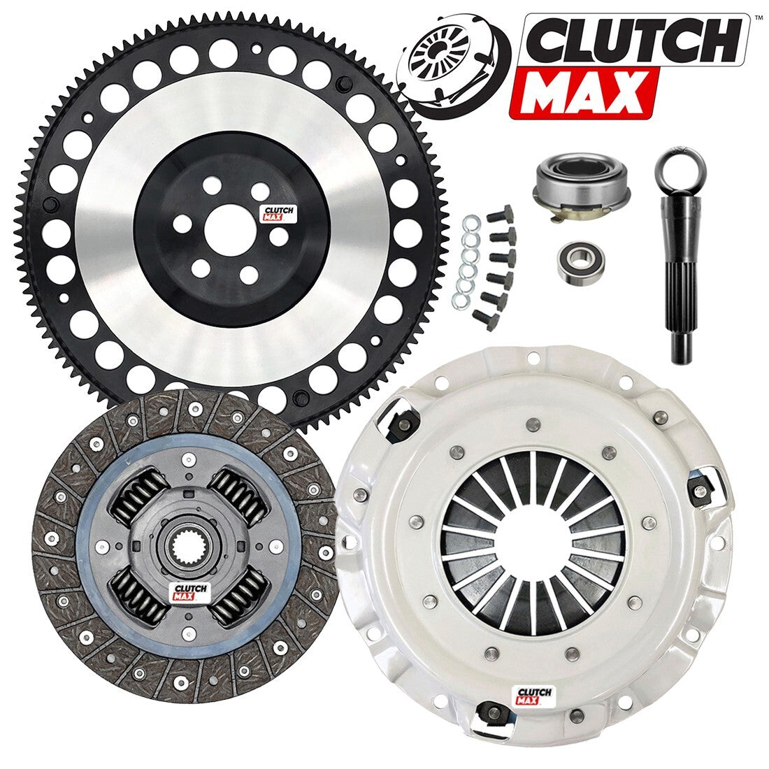 CLUTCHMAX STAGE 1 CLUTCH KIT & PERFORMANCE CHROMOLY FLYWHEEL BUNDLE SET [CM10040HDLSF-ST1]