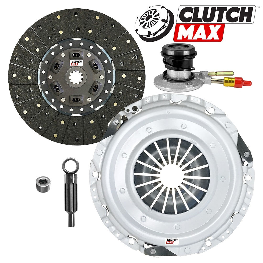 CLUTCHMAX STAGE 2 CLUTCH KIT WITH SLAVE CYLINDER BUNDLE SET [CM04170HDWS-ST2]