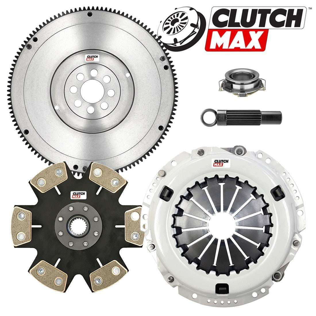 CLUTCHMAX STAGE 4 CLUTCH KIT & FLYWHEEL BUNDLE SET [CM16168HDDFW-ST4]
