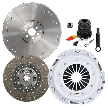 CLUTCHMAX STAGE 1 CLUTCH KIT & FLYWHEEL WITH SLAVE CYLINDER BUNDLE SET [CM07097HDWS-FW167934-ST1]
