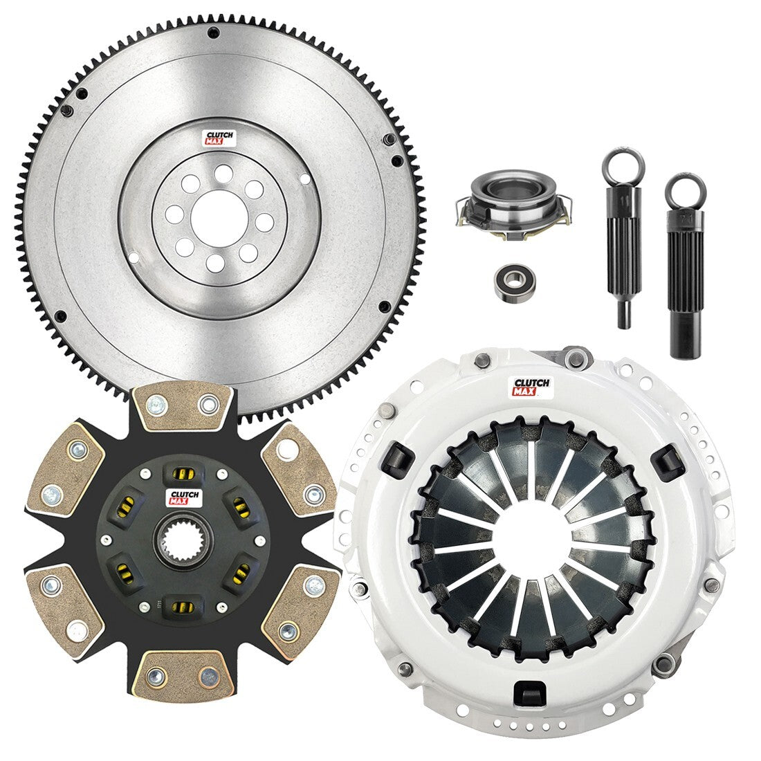 CLUTCHMAX STAGE 3 CLUTCH KIT & FLYWHEEL BUNDLE SET [CM16082HDCFW-ST3]