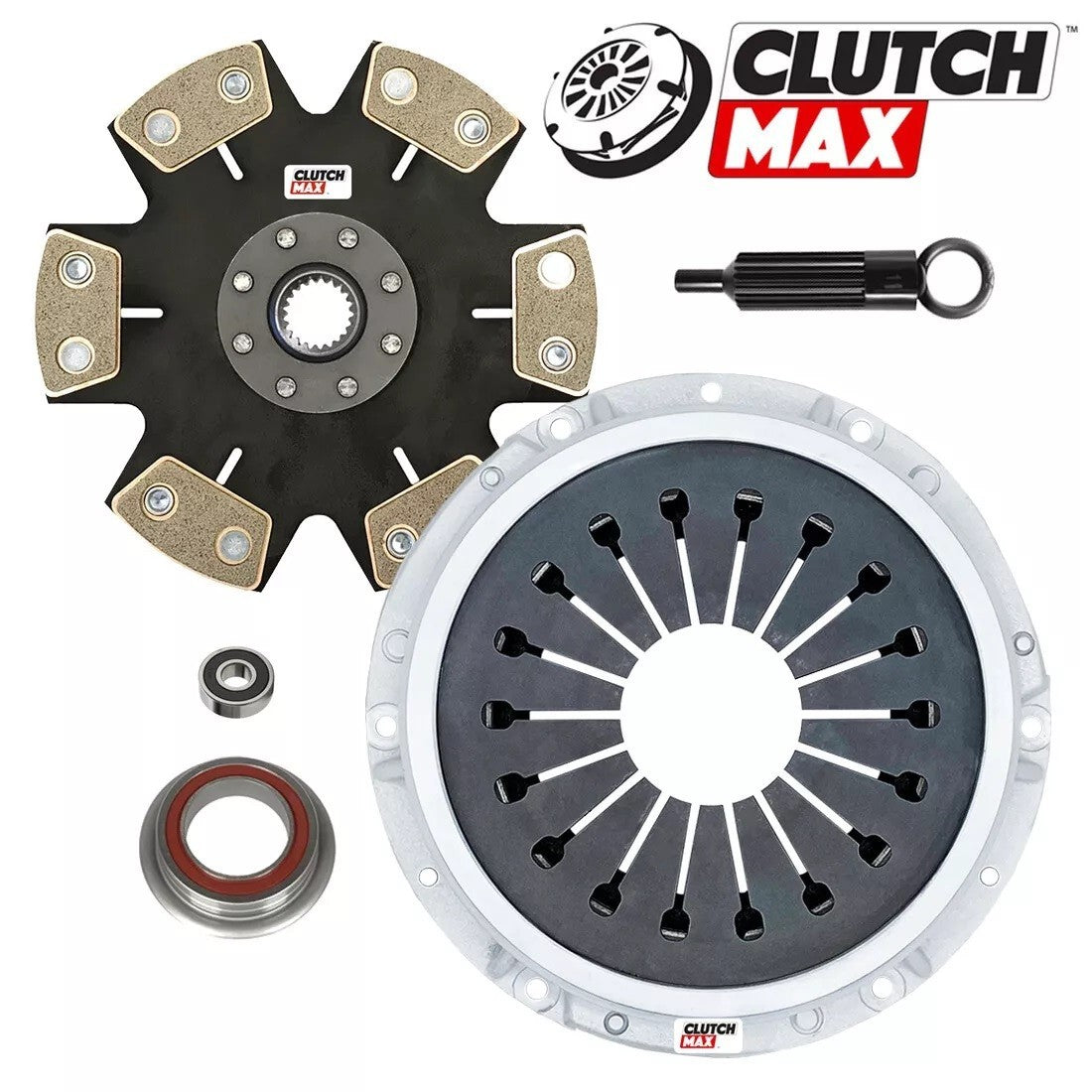 CLUTCHMAX STAGE 4 CLUTCH KIT & PERFORMANCE CHROMOLY FLYWHEEL BUNDLE SET [CM16463HDDLSF-ST4]