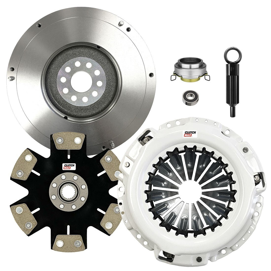CLUTCHMAX STAGE 4 CLUTCH KIT & FLYWHEEL BUNDLE SET [CM16094HDDFW-ST4]