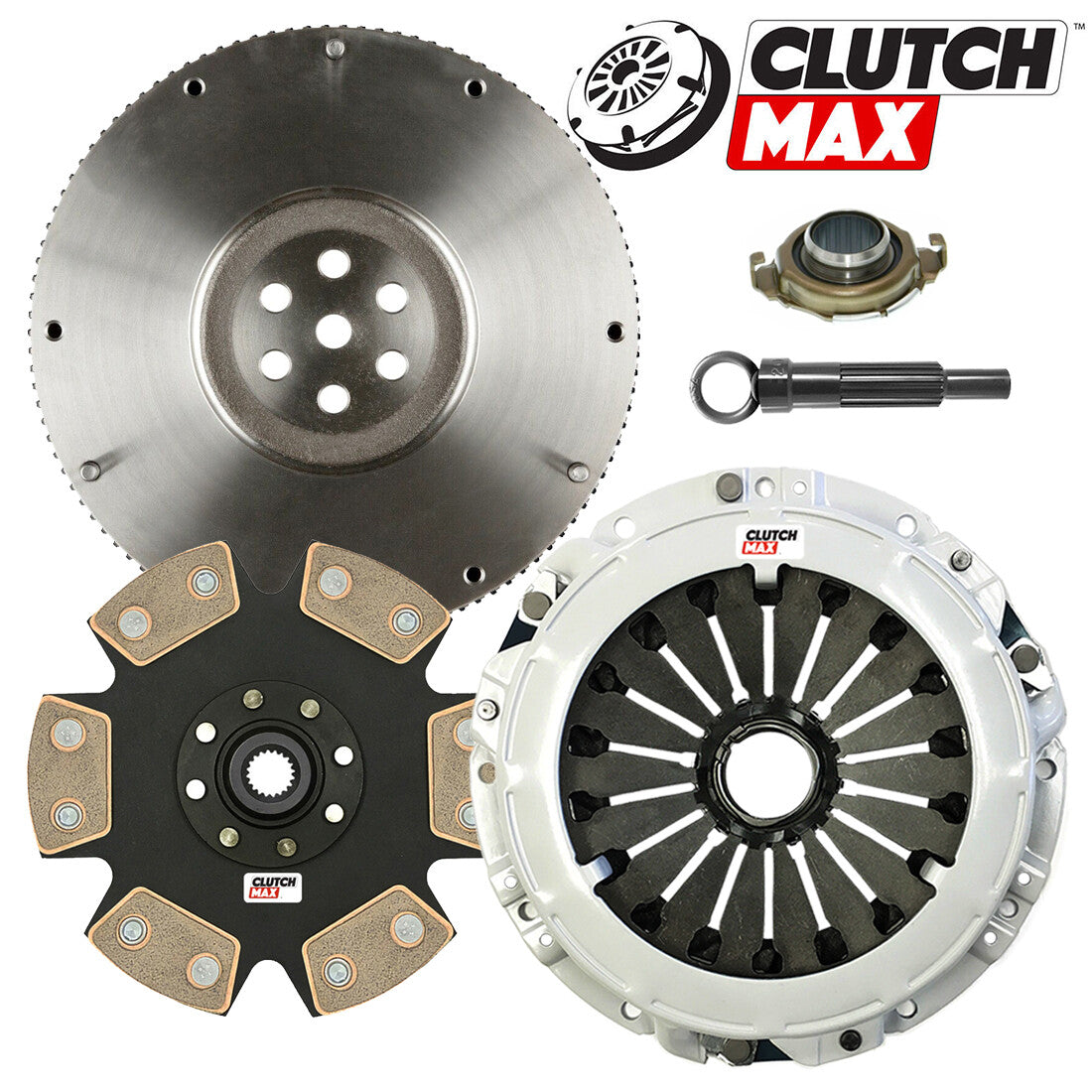 CLUTCHMAX STAGE 4 CLUTCH KIT & FLYWHEEL BUNDLE SET [CM05087HDDFW-ST4]