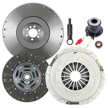 CLUTCHMAX STAGE 2 CLUTCH KIT & FLYWHEEL WITH SLAVE CYLINDER BUNDLE SET [CM04231HDWS-FW167575-ST2]