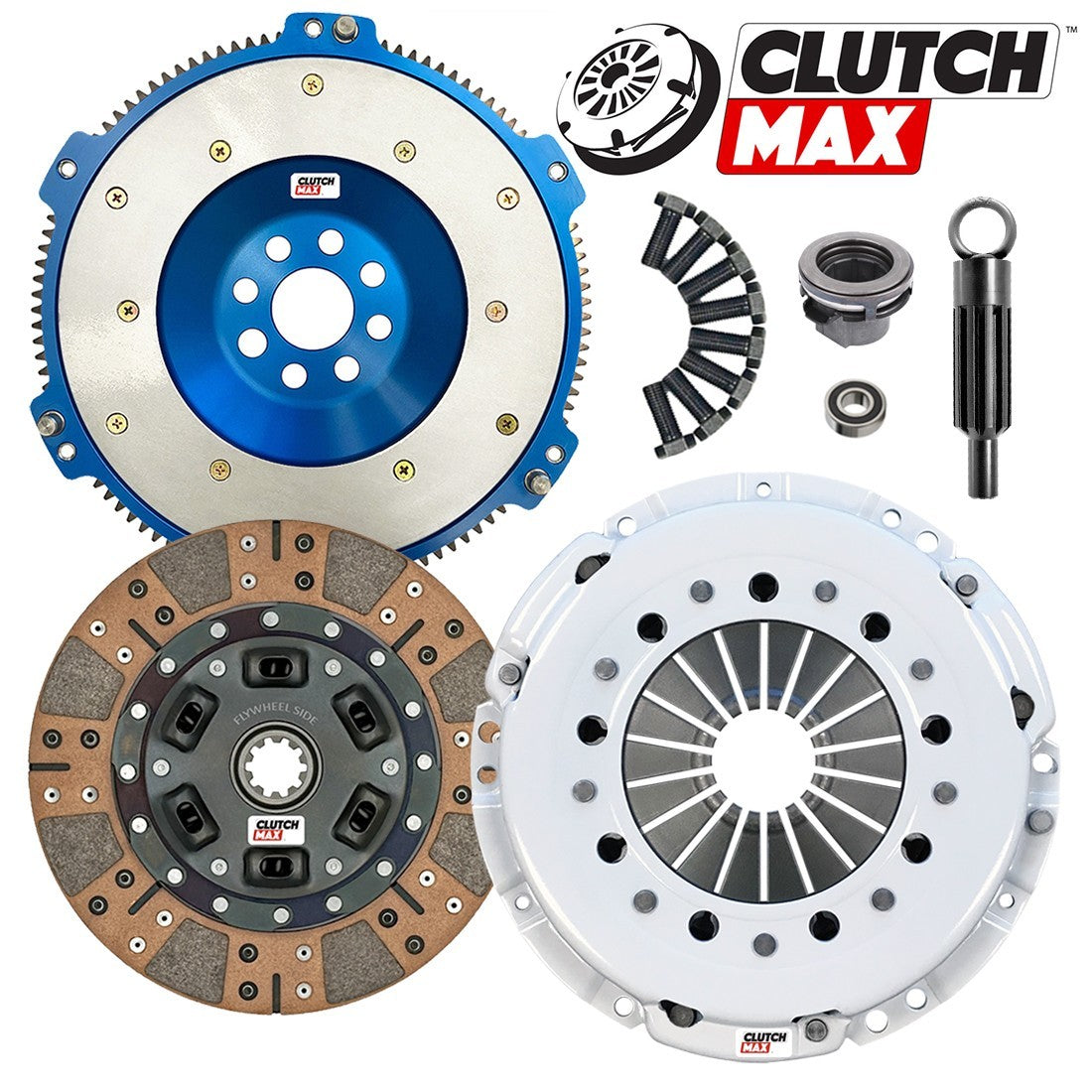 CLUTCHMAX STAGE 3 CLUTCH KIT & ALUMINUM FLYWHEEL BUNDLE SET [CM03047DFLAF-ST3]