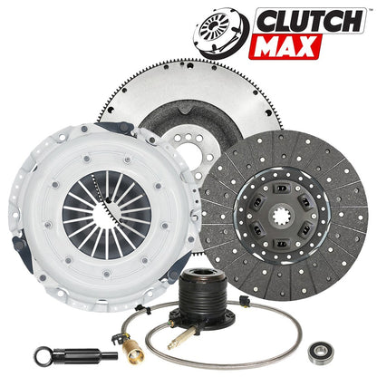 CLUTCHMAX OEM CLUTCH KIT & FLYWHEEL WITH SLAVE CYLINDER BUNDLE SET [CM04182HDWS-FW167577-CK]