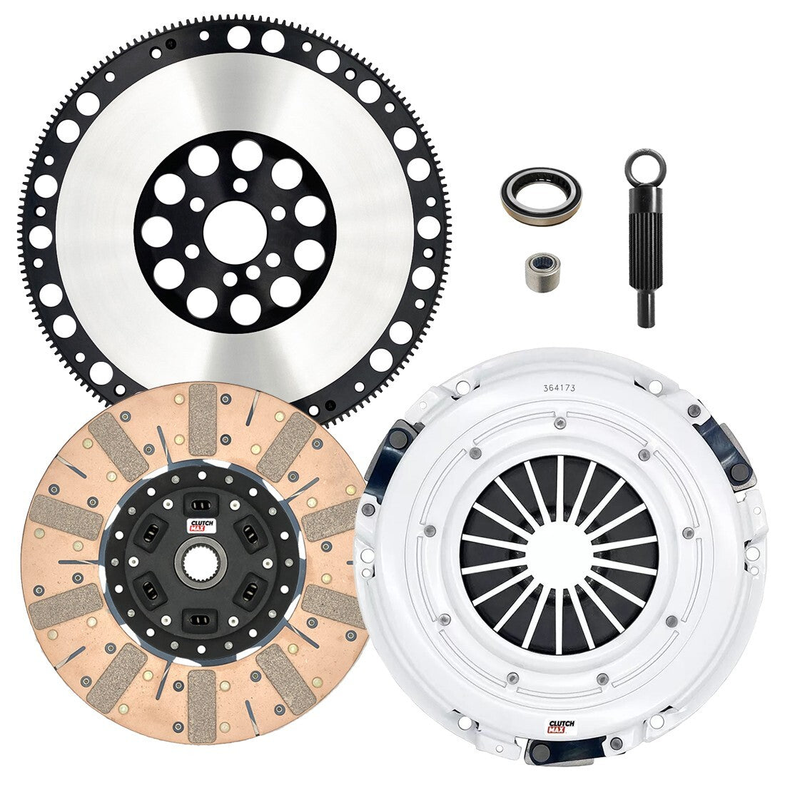 CLUTCHMAX STAGE 3 CLUTCH KIT & PERFORMANCE CHROMOLY FLYWHEEL BUNDLE SET [CM04222DFLSF-ST3]